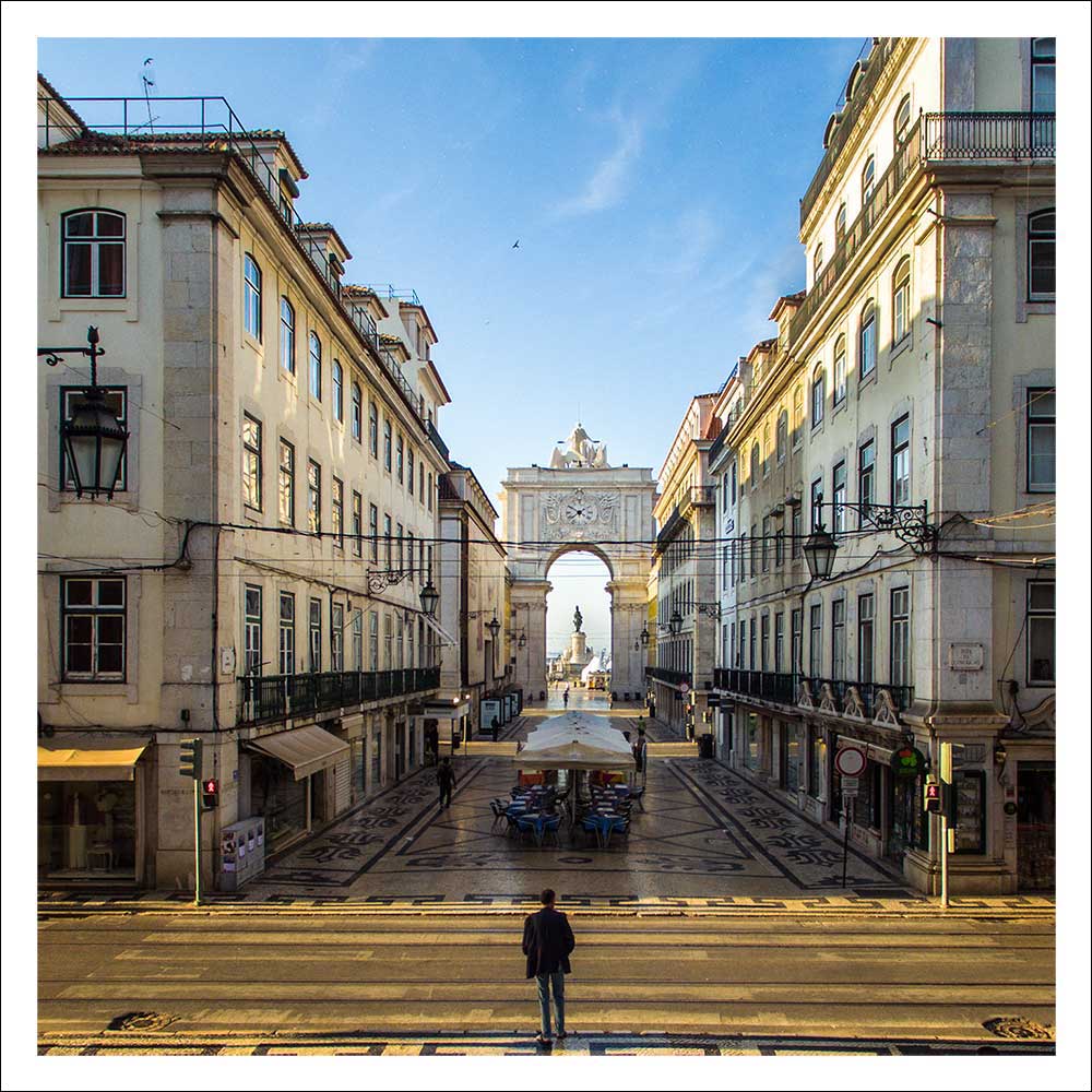 Fotografia "Rua Augusta" - lisbongallery