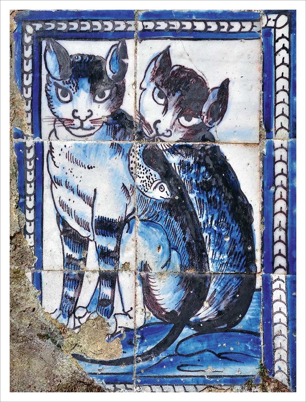 Fotografia "Azulejos com Gatos" - lisbongallery