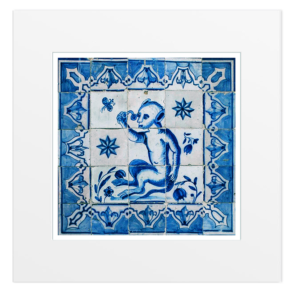 Fotografia "Azulejo Figura Masculina" - lisbongallery