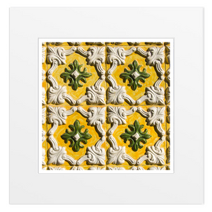 Fotografia "Azulejo Branco&Amarelo" - lisbongallery