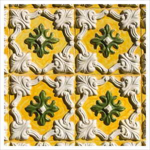 Fotografia "Azulejo Branco&Amarelo" - lisbongallery