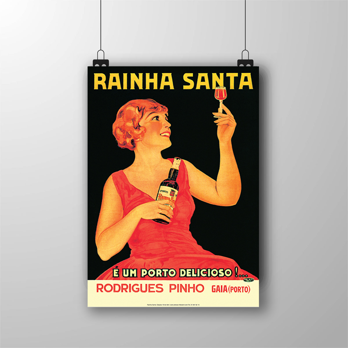 Poster L I Publicidade Rainha Santa