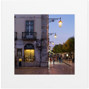 Fotografia "Lisboa ao anoitecer" - lisbongallery