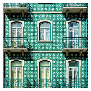 Fotografia "Edificio Azulejos Azuis" - lisbongallery