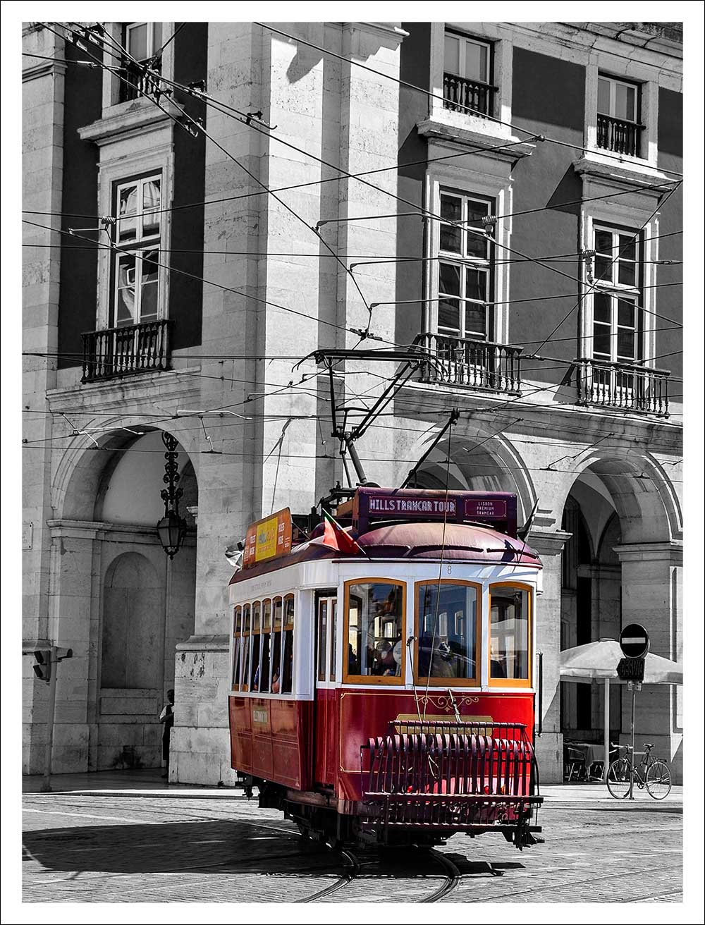 Fotografia "Elétrico Vermelho" - lisbongallery