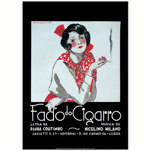 Poster L I Fado Cigarro